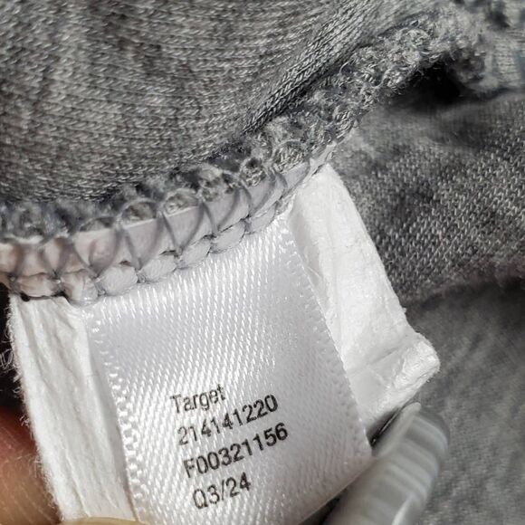 All In Motion Women’s Cardigan Gray Button Front Lounge Top Size L - Picture 6 of 7